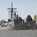 HMAS SYDNEY @ The Thames Barrier London