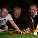 Steve Davis , Barry Hearn , Jamie Borthwick