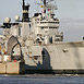 HMS ILLUSTRIOUS 1  at Thames Barrier