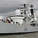 HMS Exeter arrives in London